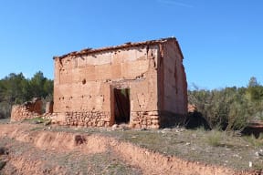 La casa del Manco, en el paraje de El Molinillo, La Pesquera