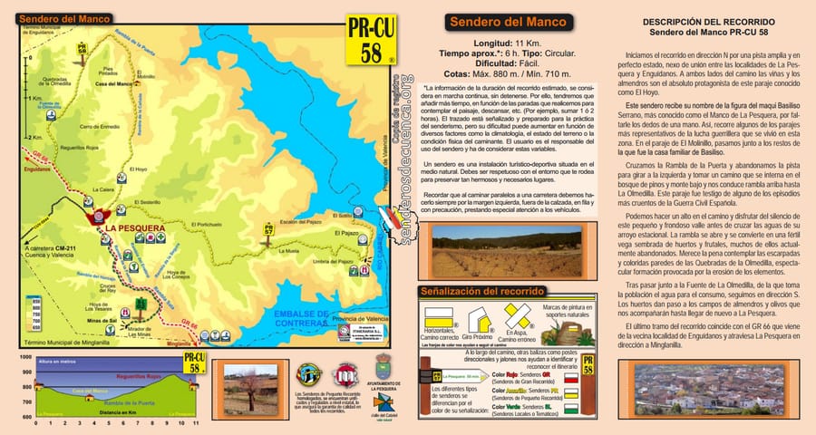 Tramo de monte de la ruta