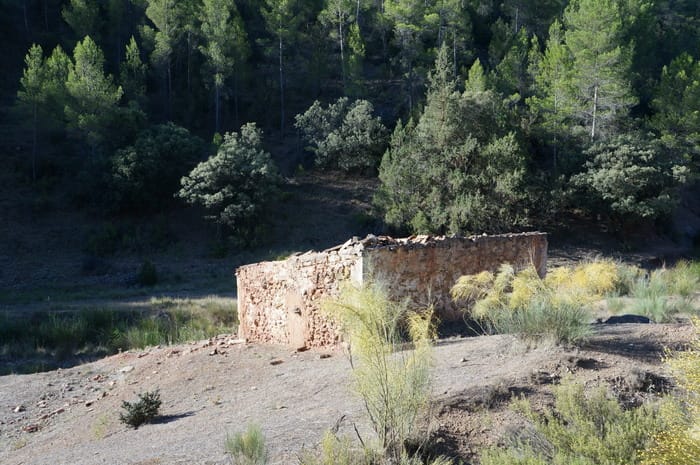 Paisaje de la Ruta del Manco en La Pesquera
